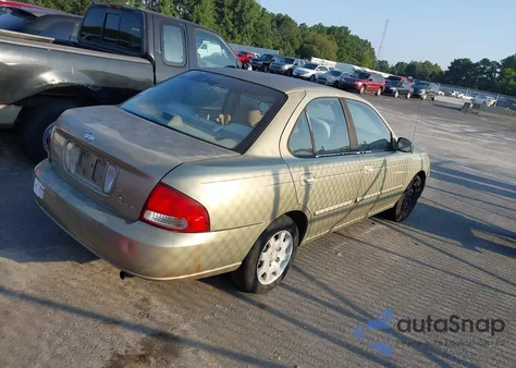 2002 Nissan Sentra Gxe z USA, uszkodzony, nr VIN 3N1CB51D82L653237